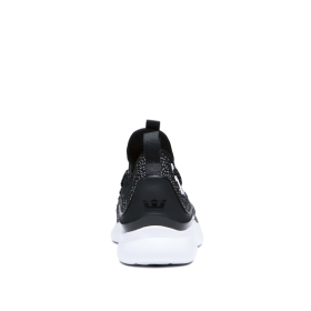 Supra FACTOR Lave Sneakers Dame Svart/Hvite/Hvite | NO-19468